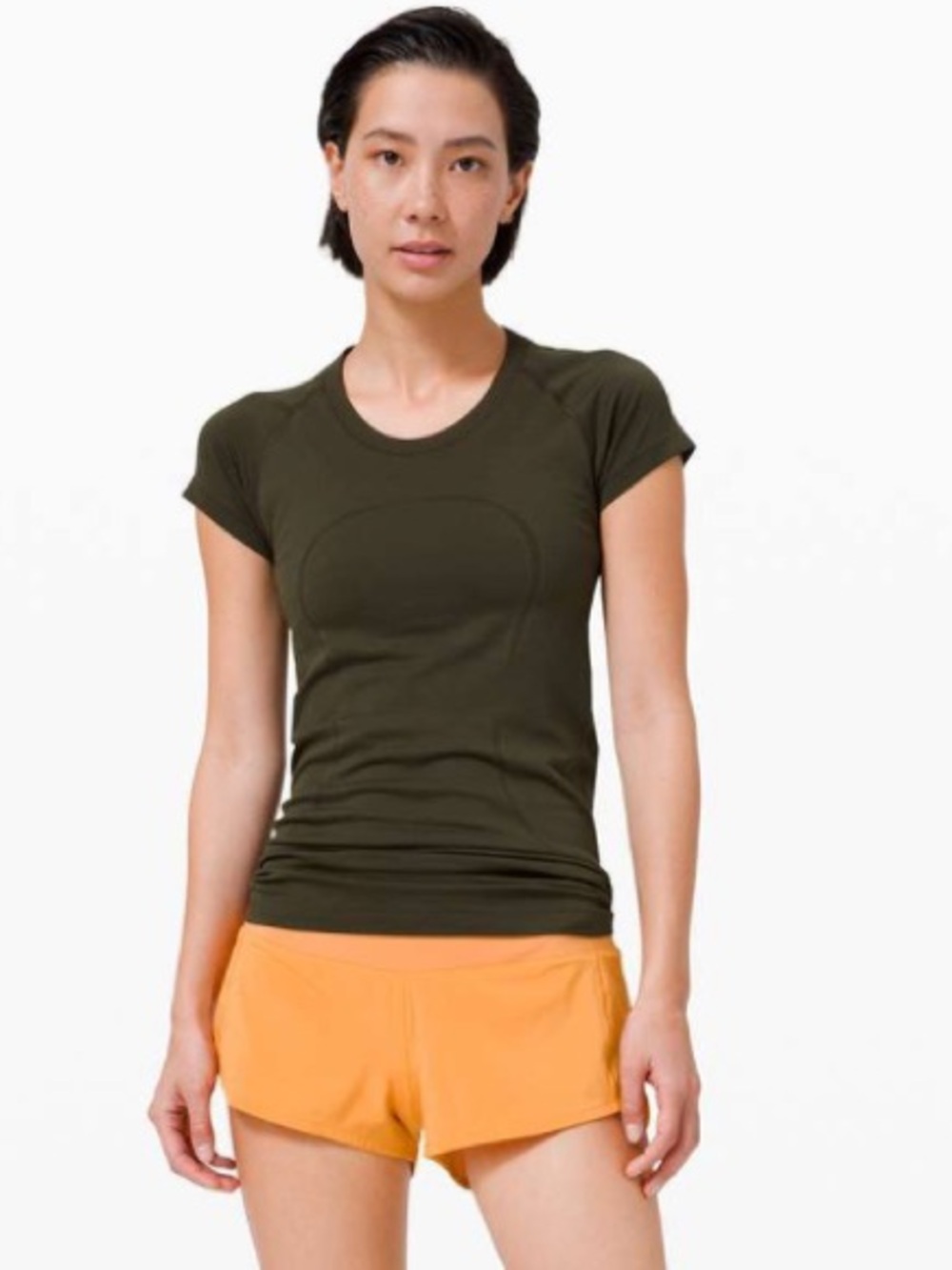 lululemon athletica Swiftly Tech Short Sleeve Crew - Dark Olive